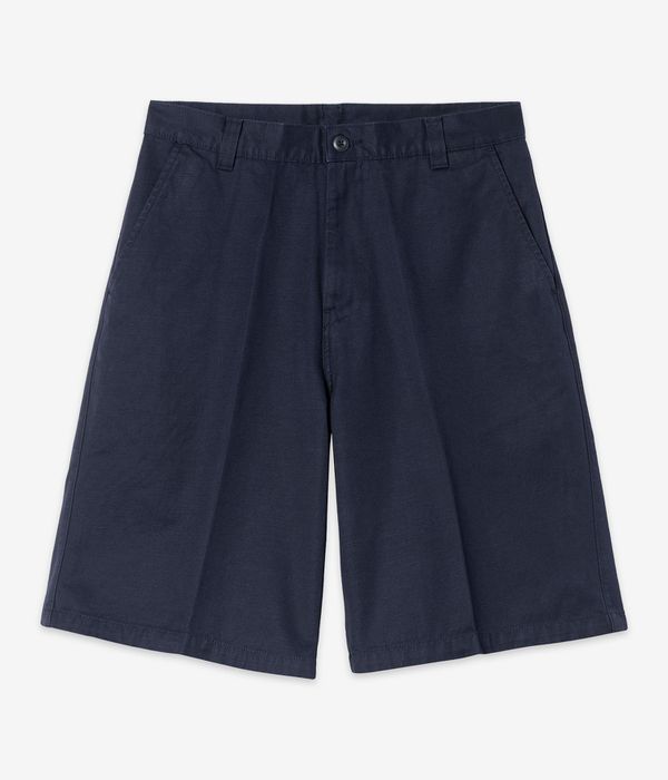 Carhartt WIP Brader Shorts (dark navy rinsed)