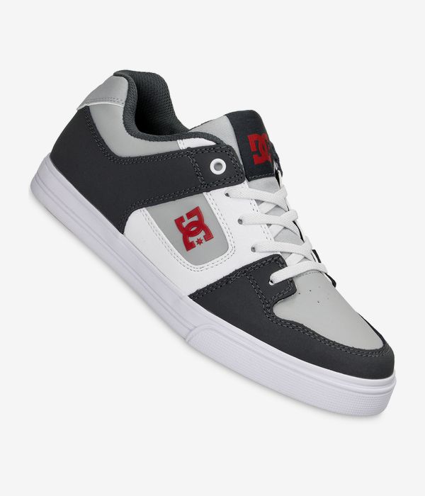 DC Pure Elastic Chaussure kids (grey grey red)