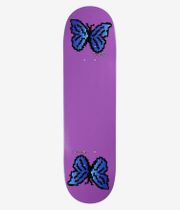 Call Me 917 Butterfly Slick 8.25" Skateboard Deck (purple)