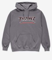 Thrasher Slash Hoodie (charcoal)