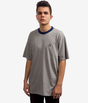Polar Ringer T-Shirt (heather grey navy)