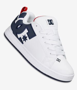 DC Court Graffik Shoes (white navy red)