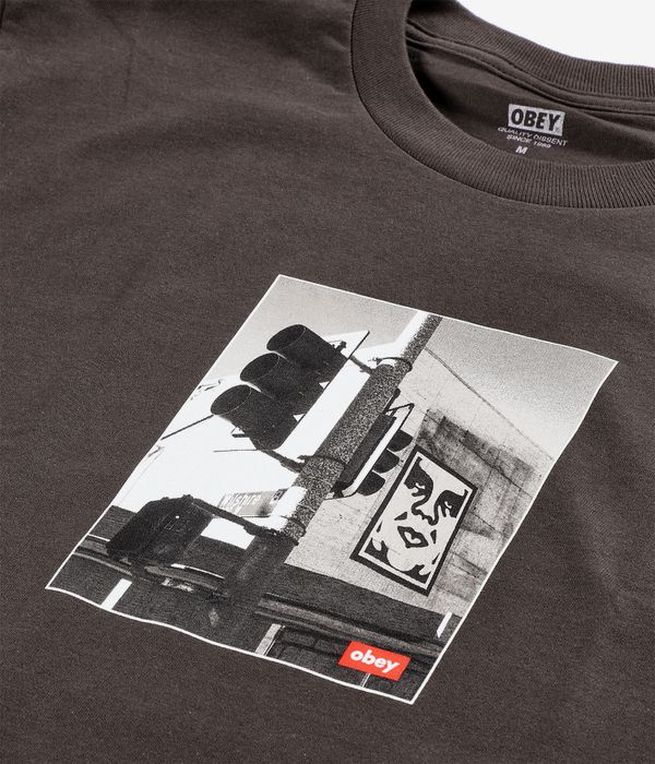Obey Los Angeles Photo T-Shirt (java brown)