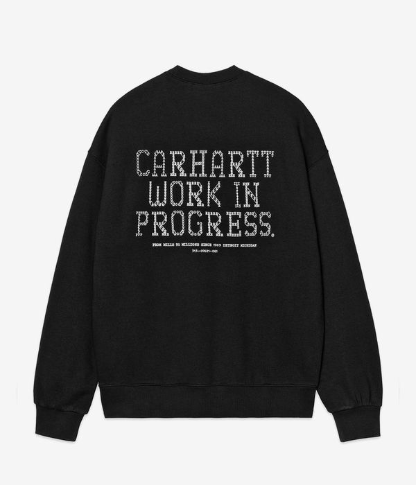 Carhartt WIP Punched Sweatshirt (black)