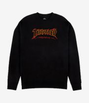 Thrasher Cracked Sweatshirt (black)