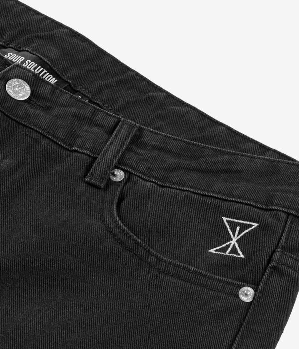 SOUR SOLUTION Loose Jeans (black)