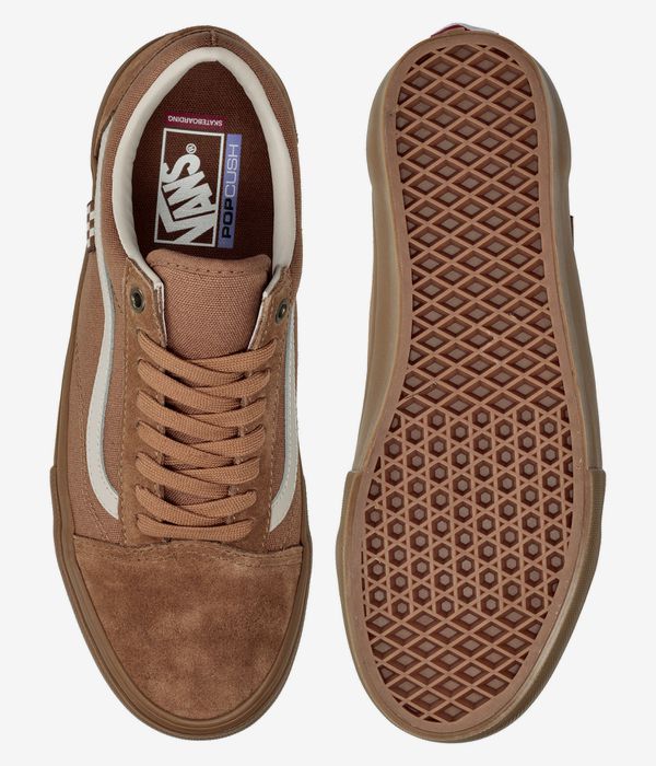 Shop Vans Skate Old Skool Shoes (light brown gum) online | skatedeluxe