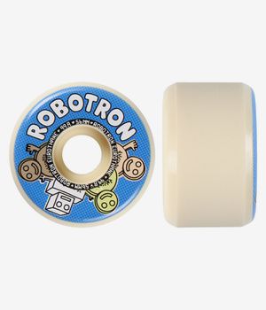 Robotron Eurothane Wide Cut Rollen (white blue) 56 mm 99A