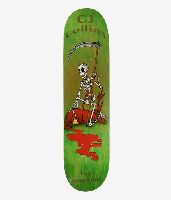 Toy Machine Collins Reaper Skeleton 8.25" Skateboard Deck (multi)