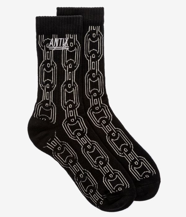 Antix Chains Socken US 6-13 (black)