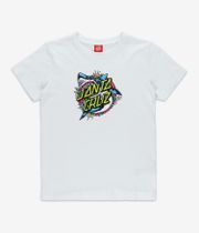 Santa Cruz Shark Dot Front T-Shirt kids (white)
