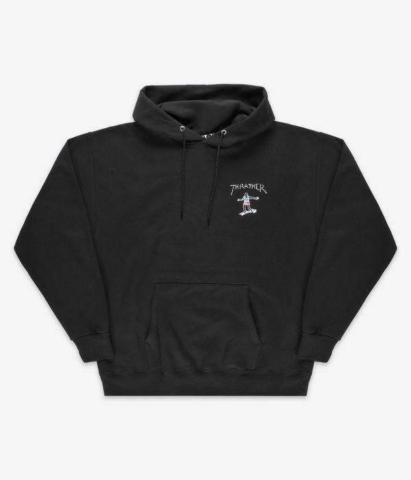 Thrasher Gonz Mini Logo Hoodie (black)