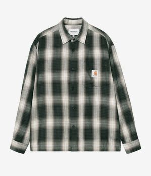 Carhartt WIP Harlin Plain Weave Shirt (kale green)