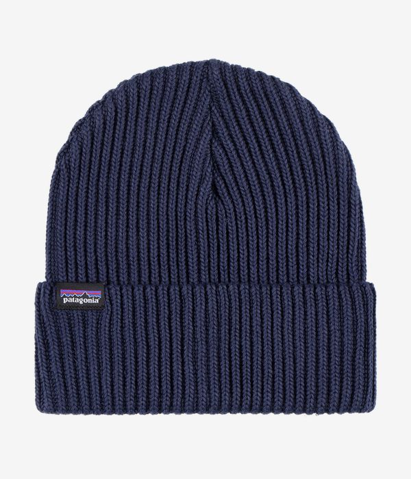 Patagonia Fishermans Rolled Beanie (navy blue)