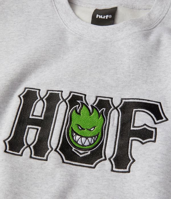 HUF x Spitfire Union Sweatshirt (heather grey)