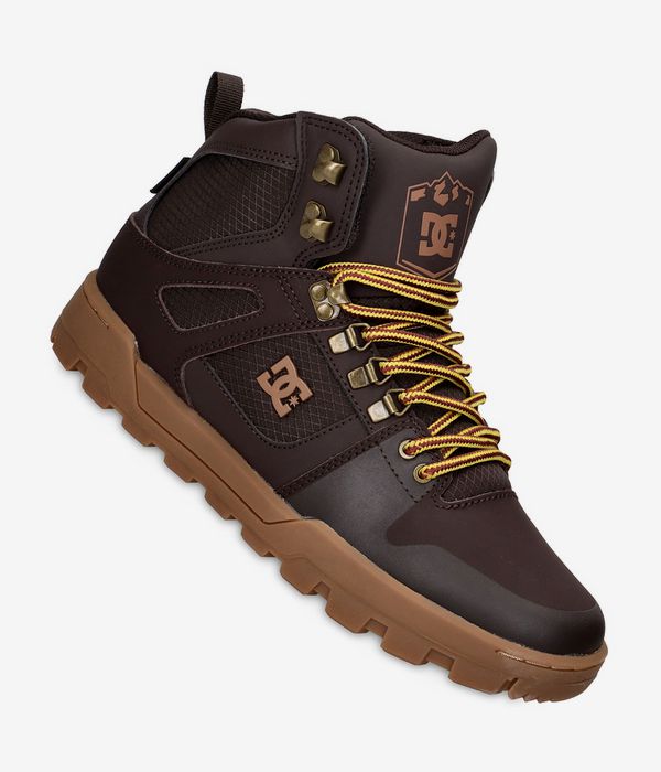 DC Pure Hi Top WR Boot Schuh (brown gum)