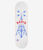 Radio Tower 8.125" Tavola da skateboard (white)
