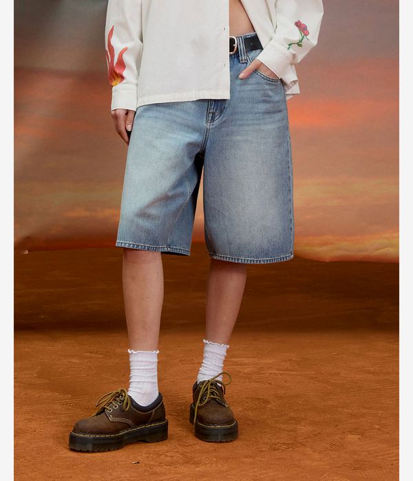 Volcom Beeggy Shorts women (dusty blue wash)