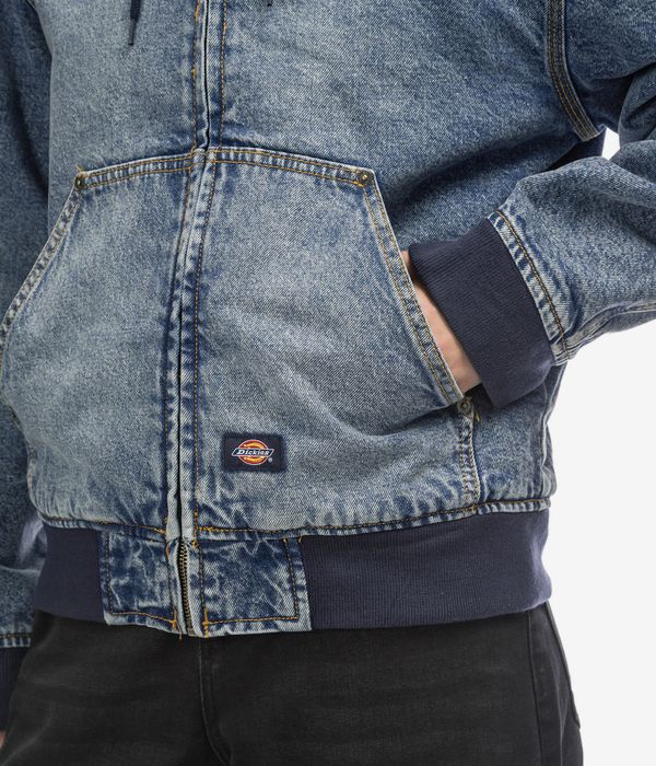 Dickies Denim Jacket (rinsed blue fade)