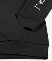 Poetic Collective Crayon Arm Zip-Sweatshirt avec capuchon (black)