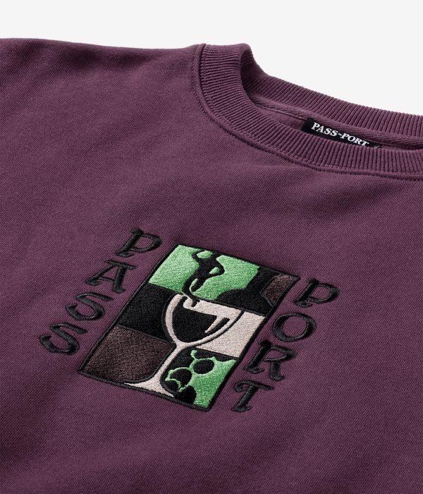 Passport Dine Em' Sweatshirt (berry)