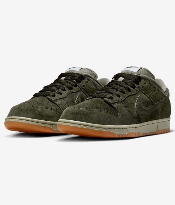 Nike SB Dunk Low Pro B Zapatilla (sequoia sequoia light army white)