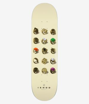 Real Ishod Jeweler Twin Tail Slick 8.3" Skateboard Deck (multi)