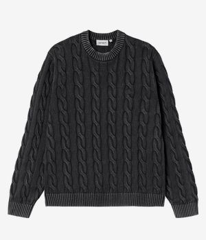 Carhartt WIP Carter Sweatshirt (black garment dyed)