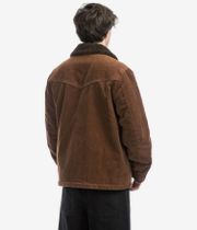 Brixton Wallace Sherpa Lined Jas (bison bord)