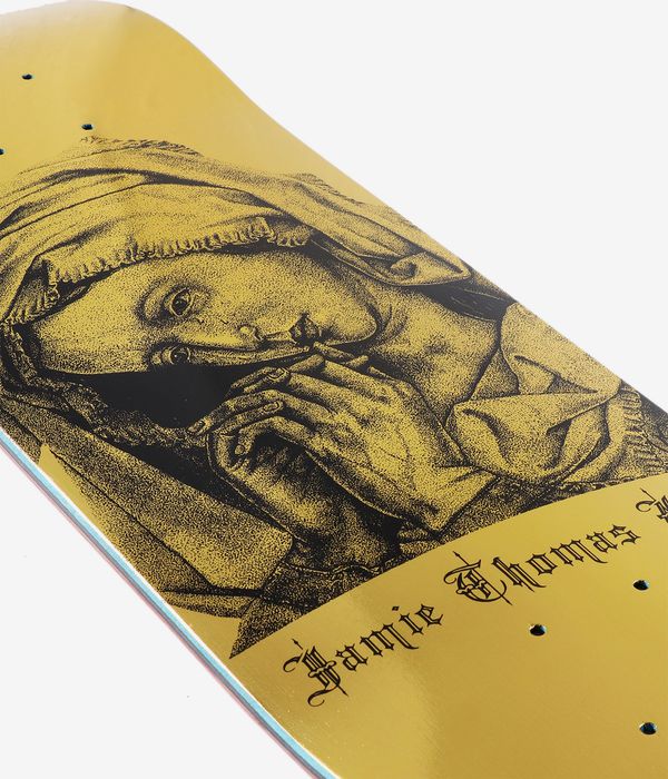 Zero Thomas Mary Magdalene 8.25" Skateboard Deck (gold)