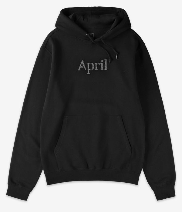 April Rhinestone sweat à capuche (black)
