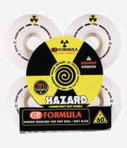 Madness Hazard Swirl CP Radial Roues (white) 60mm 101A 4 Pack
