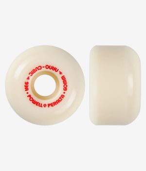 Powell-Peralta Dragons Nano Cubic Asymmetrical Offset Wheels (offwhite) 60 mm 93A 4 Pack