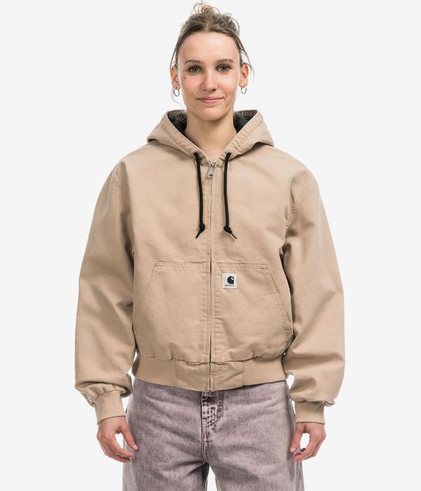 Carhartt WIP W' OG Active Organic Dearborn Veste women (dusty h brown stone canvas)