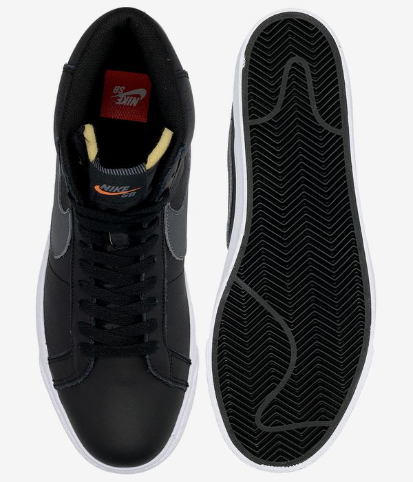 Nike SB Zoom Blazer Mid Iso Shoes (black dark grey)