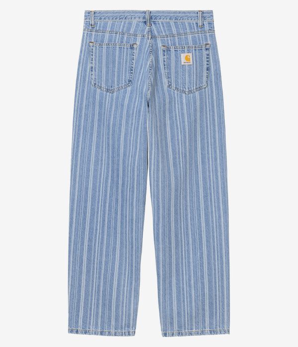 Carhartt WIP Rylan Pant Hampton Jeans (rylan stripe blue stone bleached)