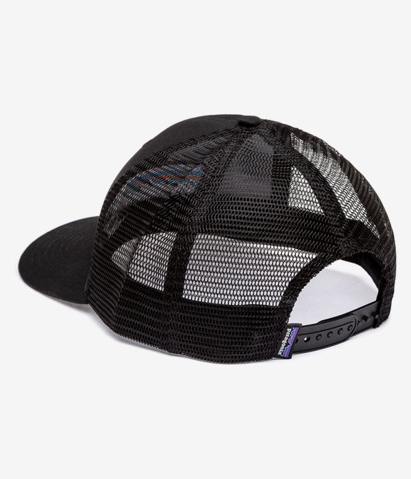 Patagonia P-6 Logo Trucker Gorra (black)