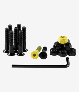Origin Precision 1 1/8" Montageset (black yellow) Inbus Senkkopf