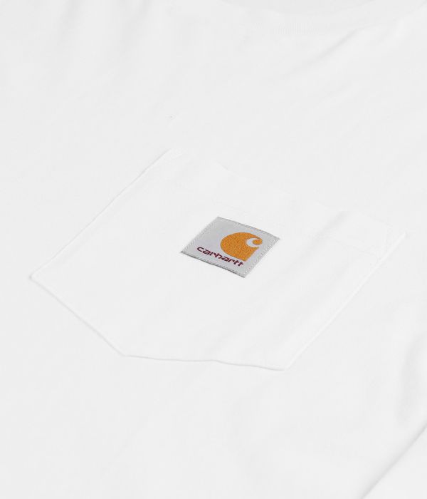 Carhartt WIP Pocket Maglia a maniche lunghe (white)