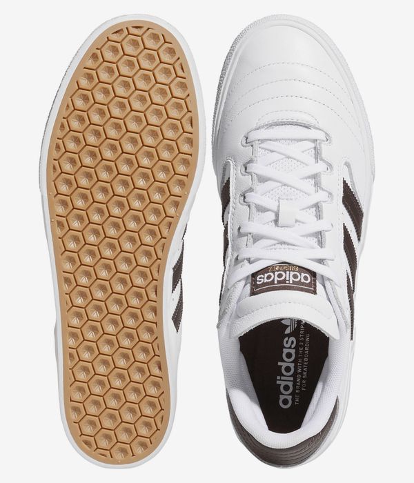 adidas Skateboarding Busenitz Vulc II Chaussure (white aurora coffee gold)