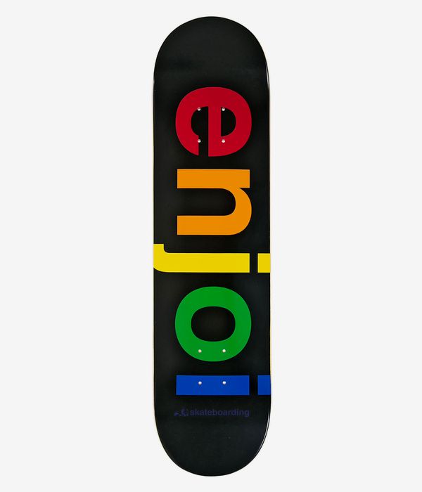 Enjoi Team Spectrum 8" Skateboard Deck (black)