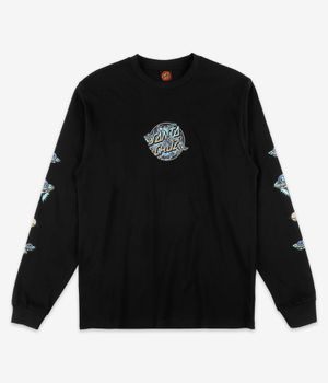 Santa Cruz Winkowski Dope Planet 2 Dot Camiseta de manga larga (black)