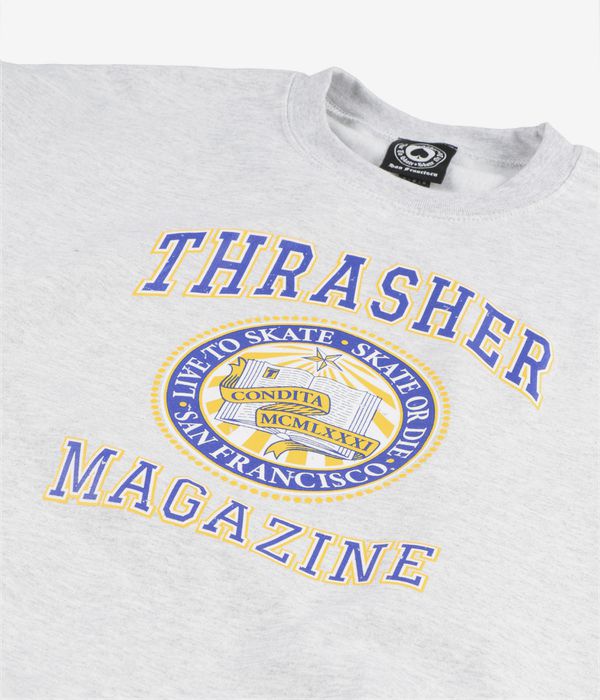 Thrasher Dropout Sweatshirt (ash grey)