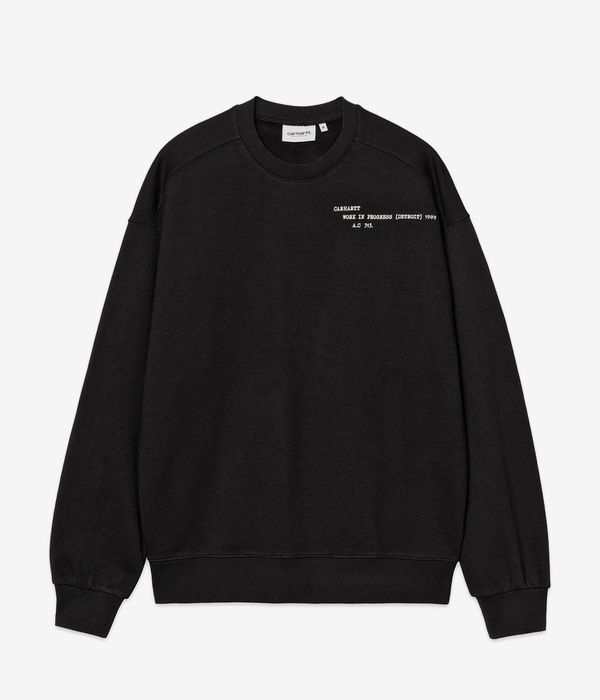Carhartt WIP Punched Sweatshirt (black)