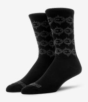 Wasted Paris Chrome Socks US 7-11 (black)