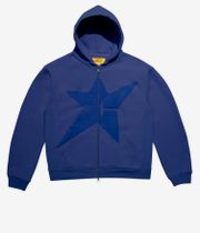 Carpet Company Puff Print Zip-Sweatshirt avec capuchon (purple)