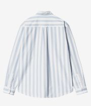 Carhartt WIP Dillion Oxford Chemise (stripe bleach white)