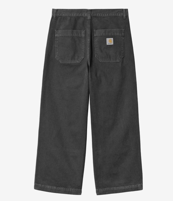 Carhartt WIP Garrison Pant Cotton Clark Pantalones (black stone dyed)