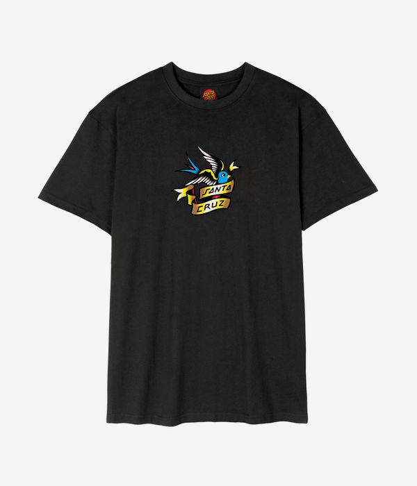 Santa Cruz Sommer Sparrow Front T-Shirt (black)