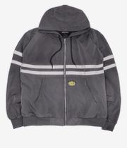 Fucking Awesome KO Striped Hoodie Jacke (black)